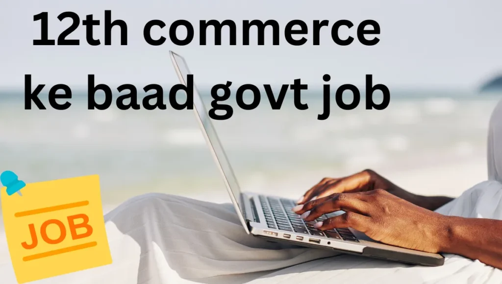 12th commerce ke baad govt job