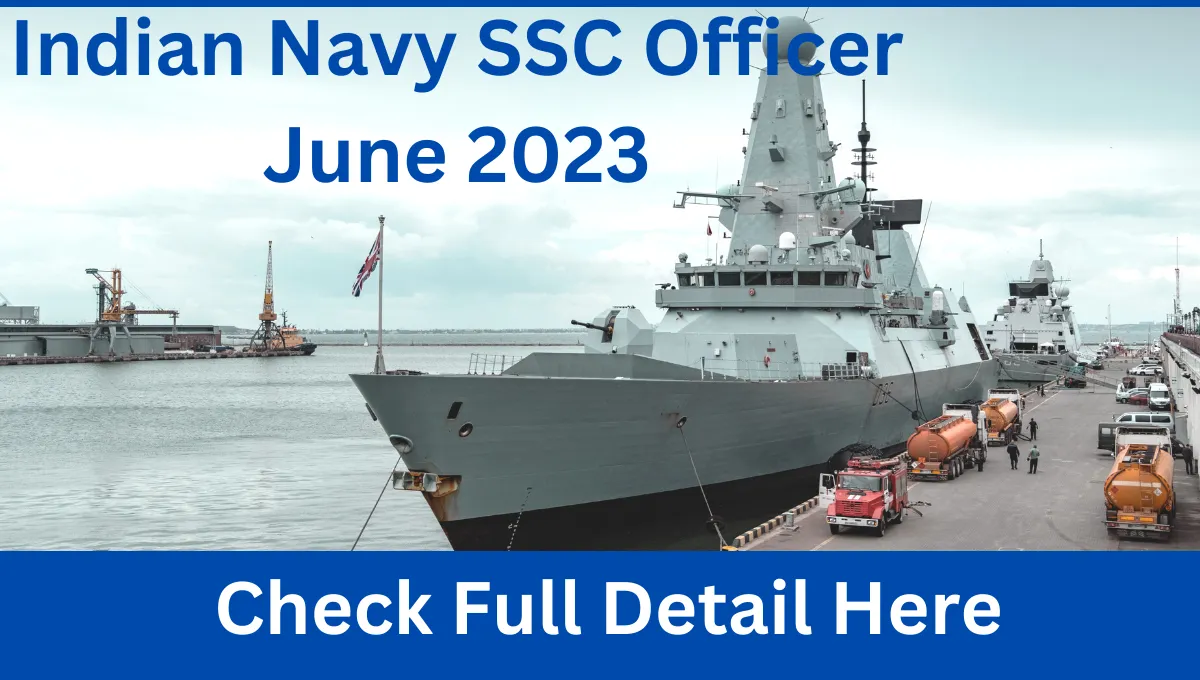 Indian Navy SSC Officer June 2023